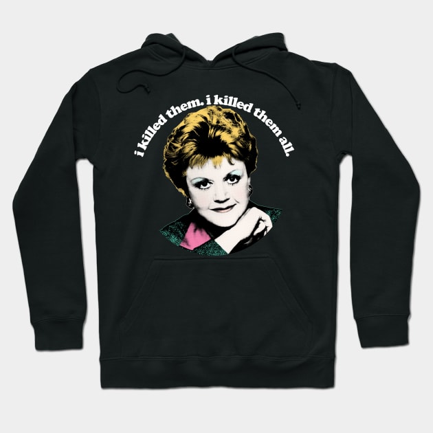 Murder She Wrote / 80s Retro TV Design Hoodie by DankFutura